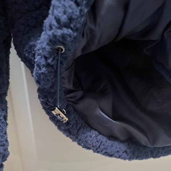 Elodie Sherpa Puff Jacket, Size Medium - Picture 3 of 8